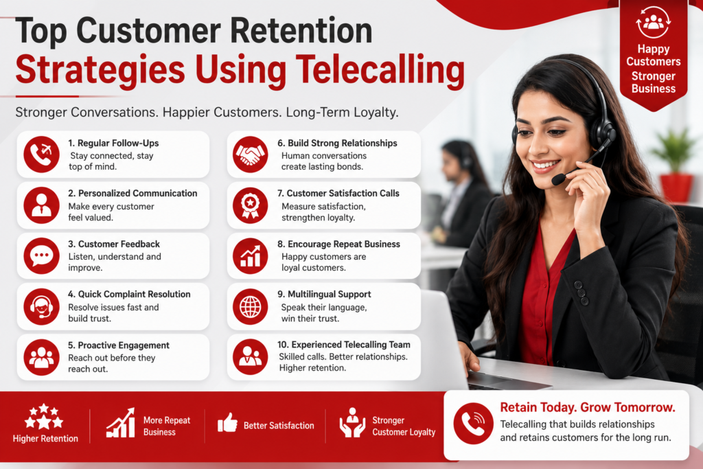 Top Customer Retention Strategies Using Telecalling